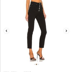WeWoreWhat The Danielle Crystal Straight in Black. - size 28